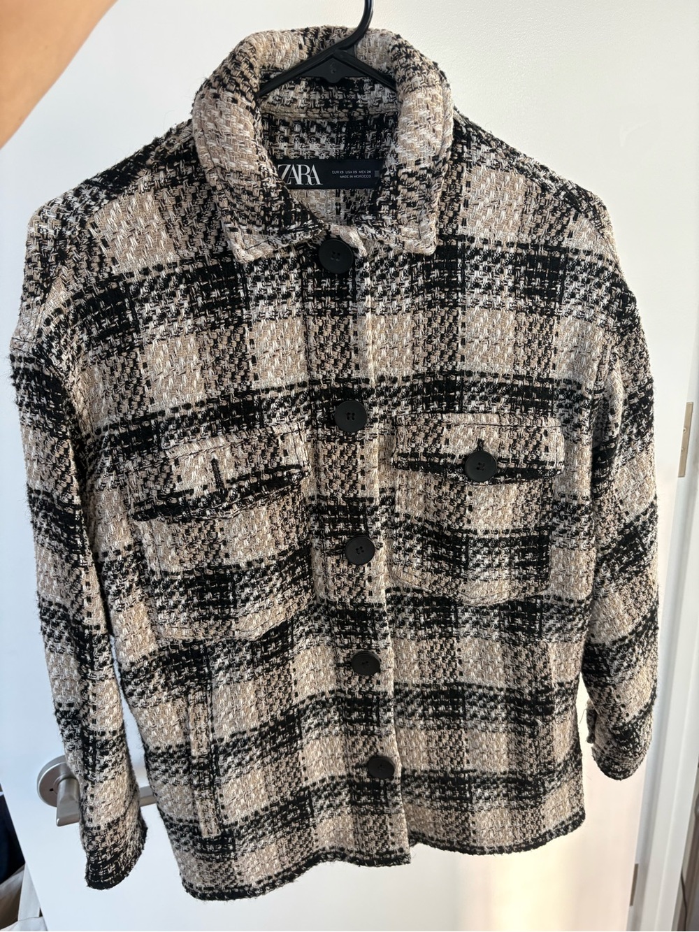ZARA Plaid Jacket